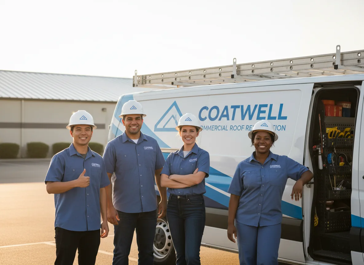 Commercial roof coating company in Lynn, MA